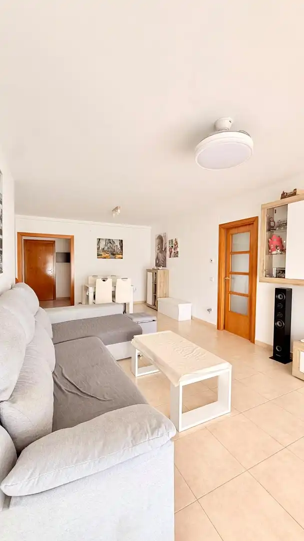 Sala de estar de Piso en venta en Cunit con Aire acondicionado, Calefacción y Terraza