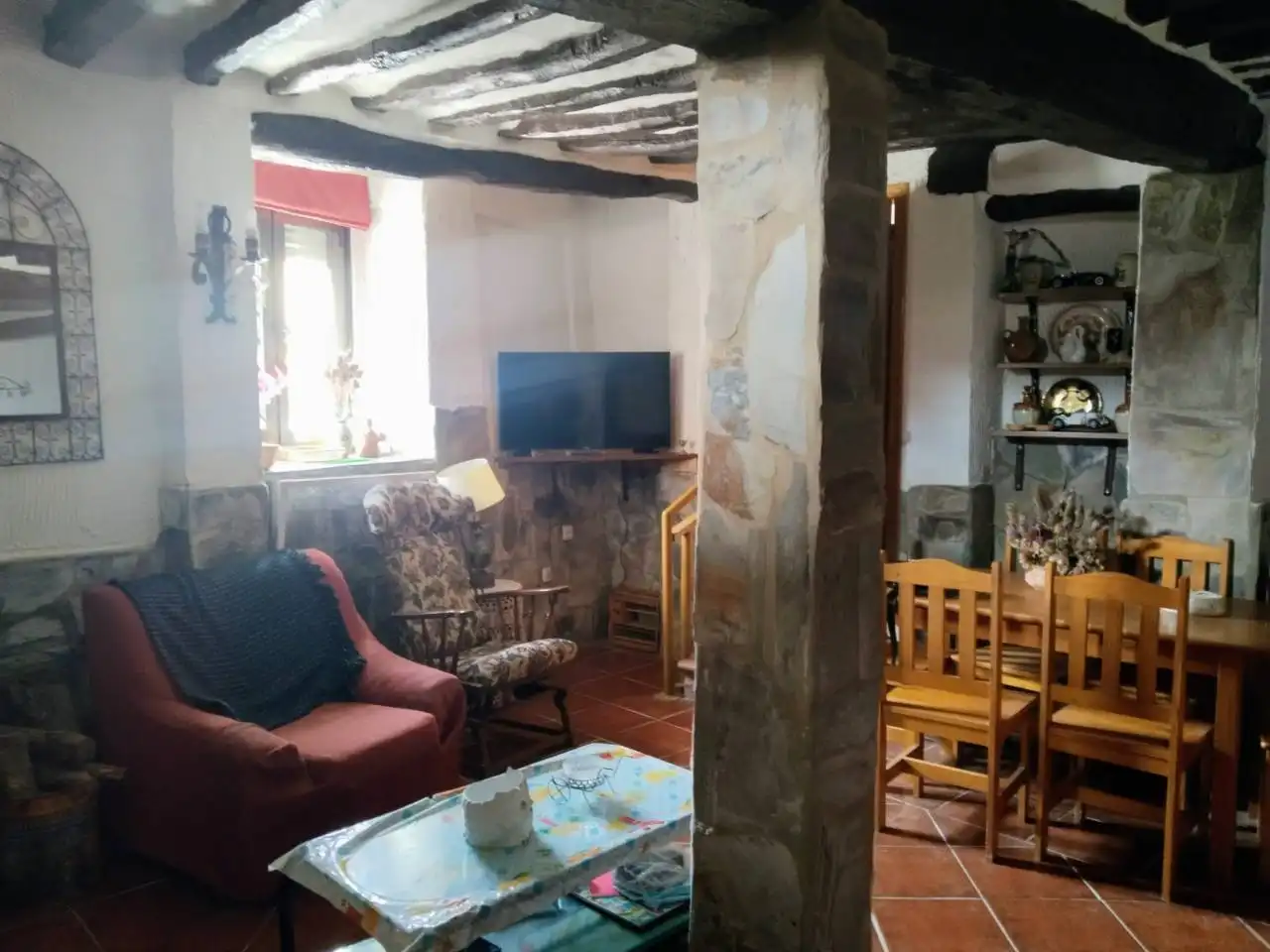 Living room of Detached homes for sale in Briviesca  with Heating and Furnished