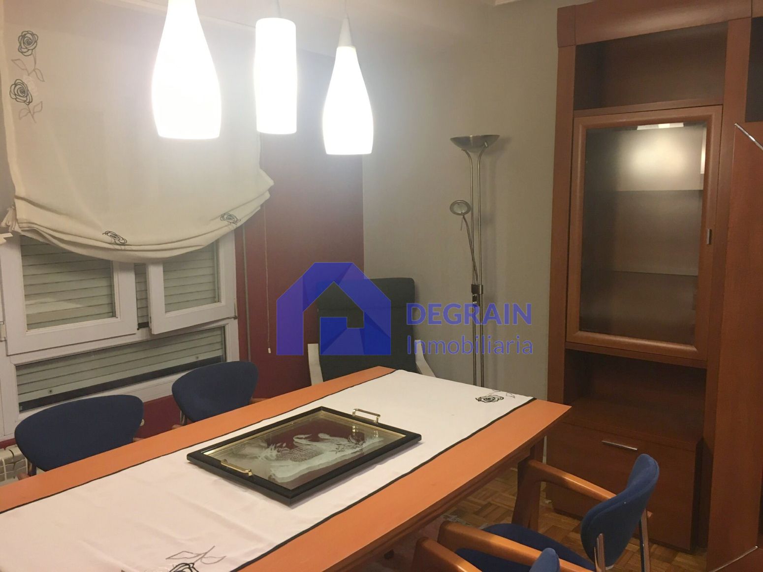 Esszimmer von Wohnung zur Miete in Oviedo  mit Heizung und Balkon