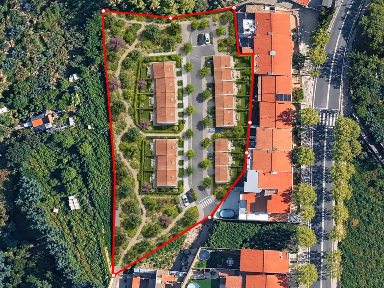 Vista exterior de Residencial en venda en Centre  