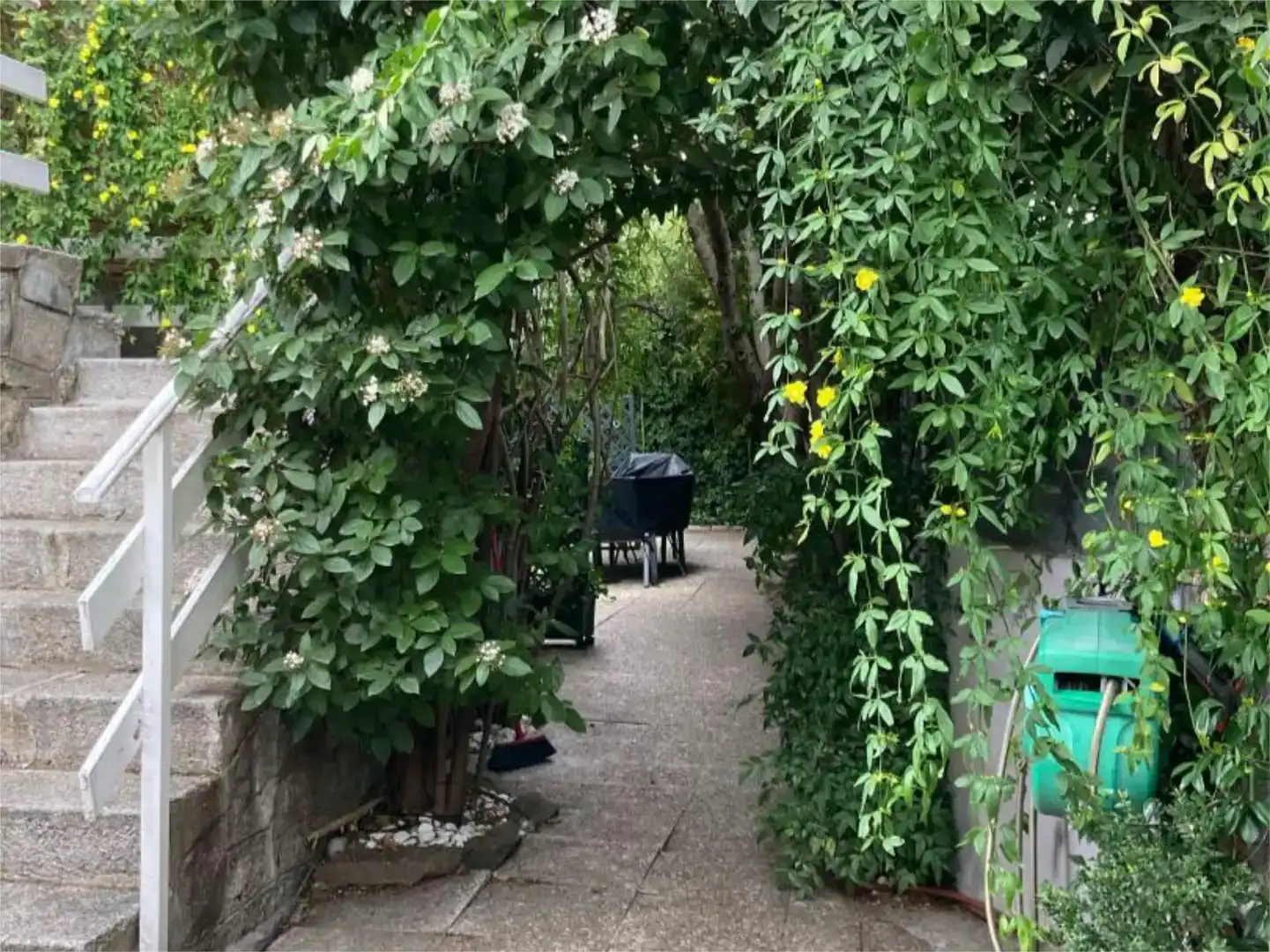 Jardí de Casa o xalet en venda en  Madrid Capital amb Aire condicionat i Balcó