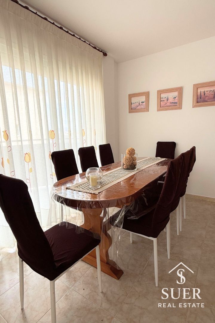 Dining room of Flat to rent in Vila-seca  with Air Conditioner, Heating and Furnished