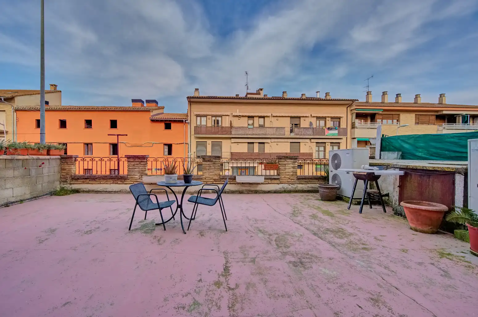 Terrace of Flat for sale in Puente la Reina / Gares  with Heating, Parquet flooring and Terrace