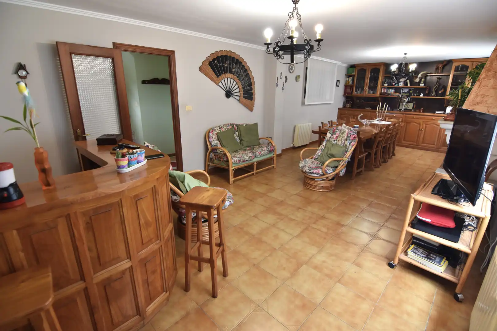 Comedor de Casa o chalet en venta en Oleiros con Calefacción, Jardín privado y Parquet