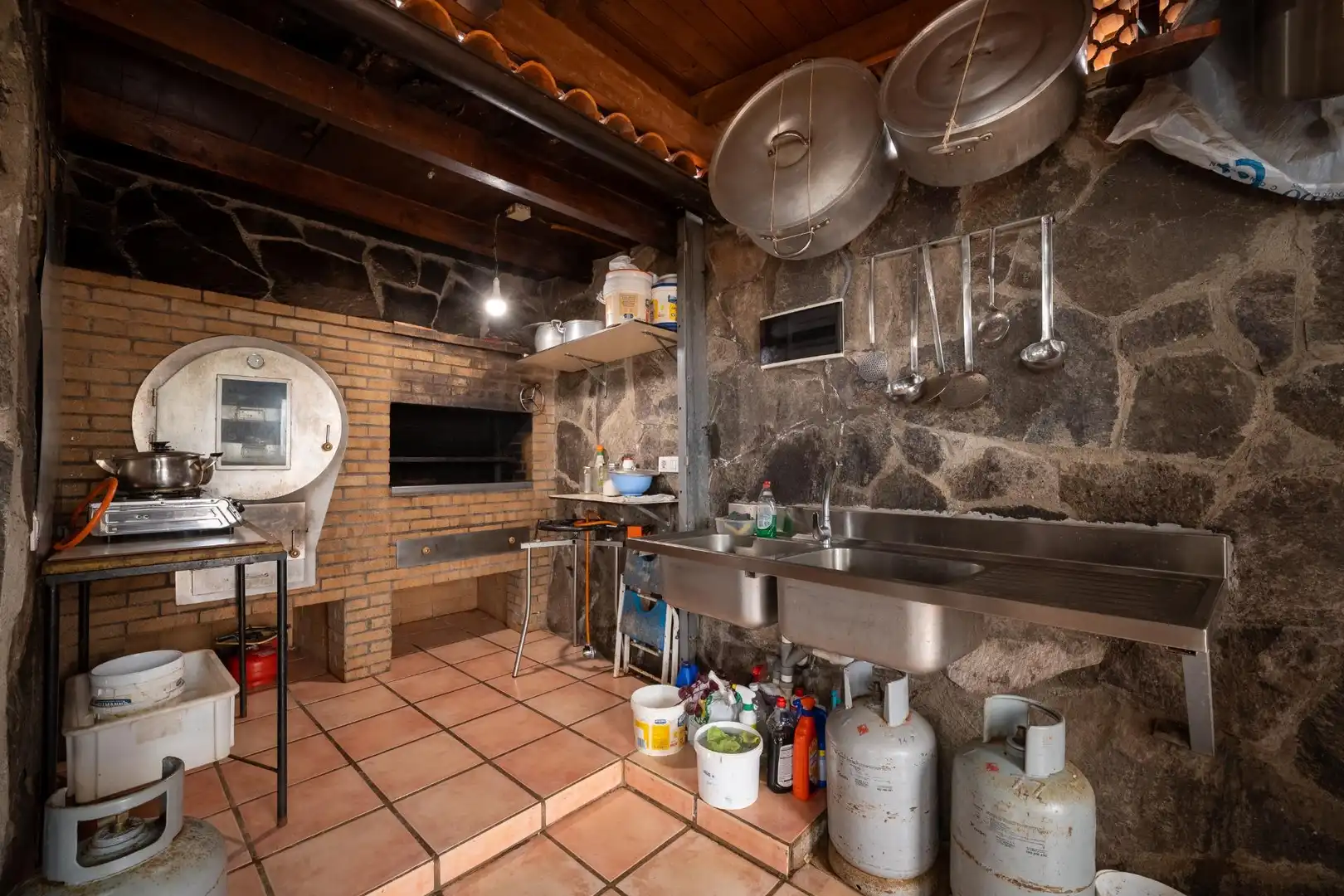 Cocina de Finca rústica en venta en El Sauzal