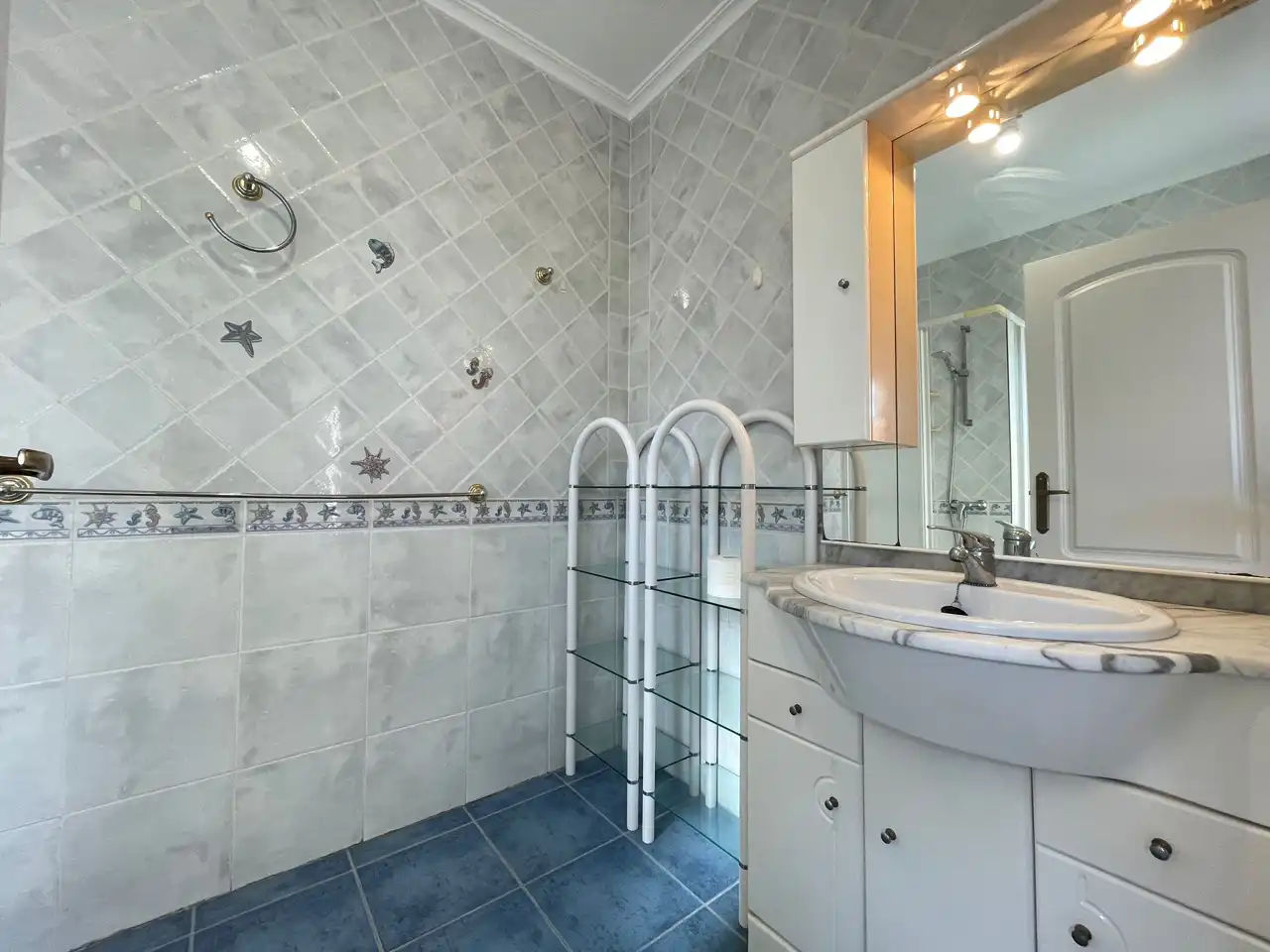Baño de Casa o chalet en venta en La Manga del Mar Menor con Aire acondicionado, Calefacción y Jardín privado