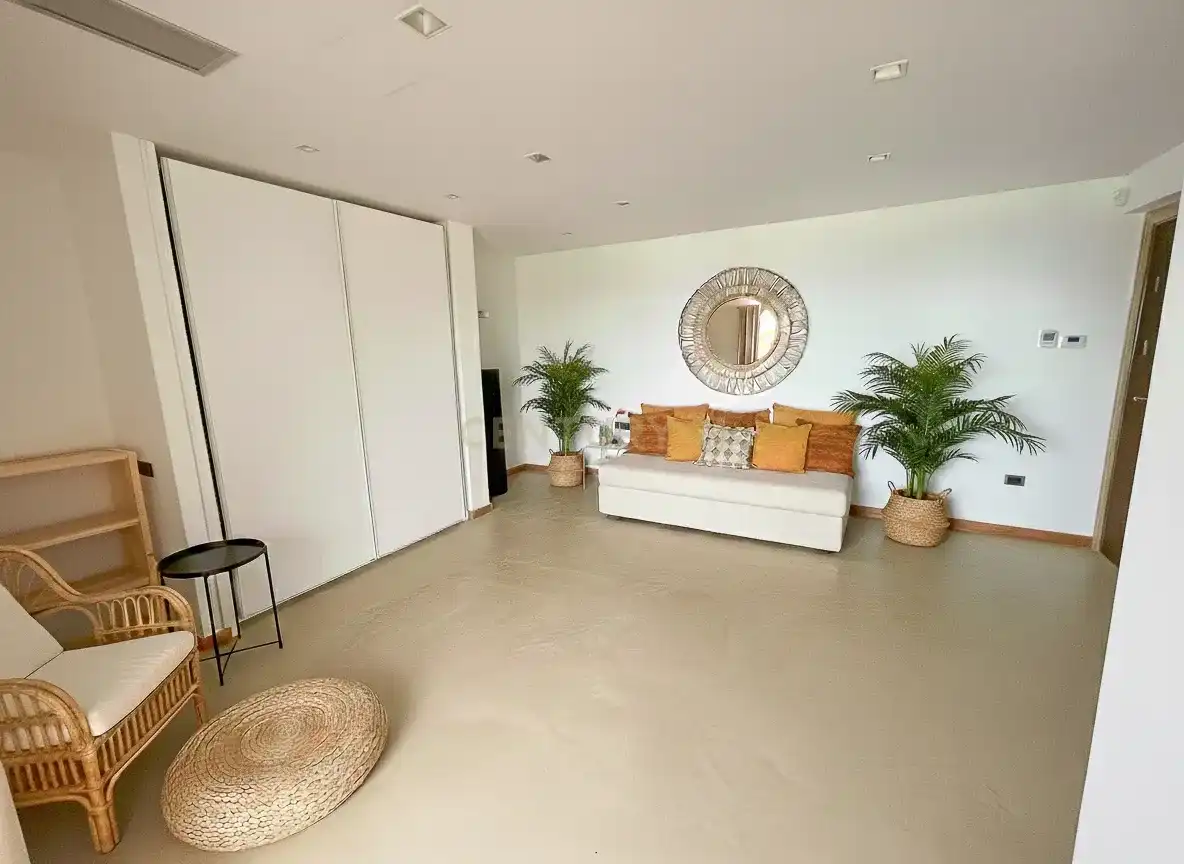 Sala de estar de Casa o chalet en venta en Arenys de Mar con Jardín privado
