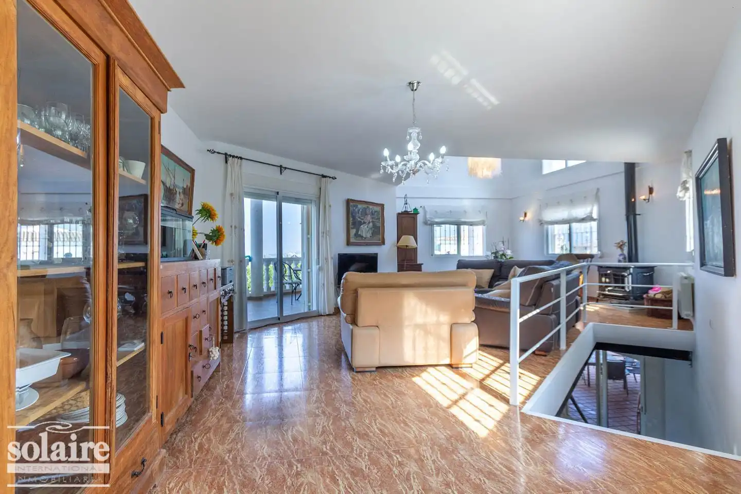 Living room of Houses for sale in L'Alfàs del Pi  with Private garden, Terrace and Storage room
