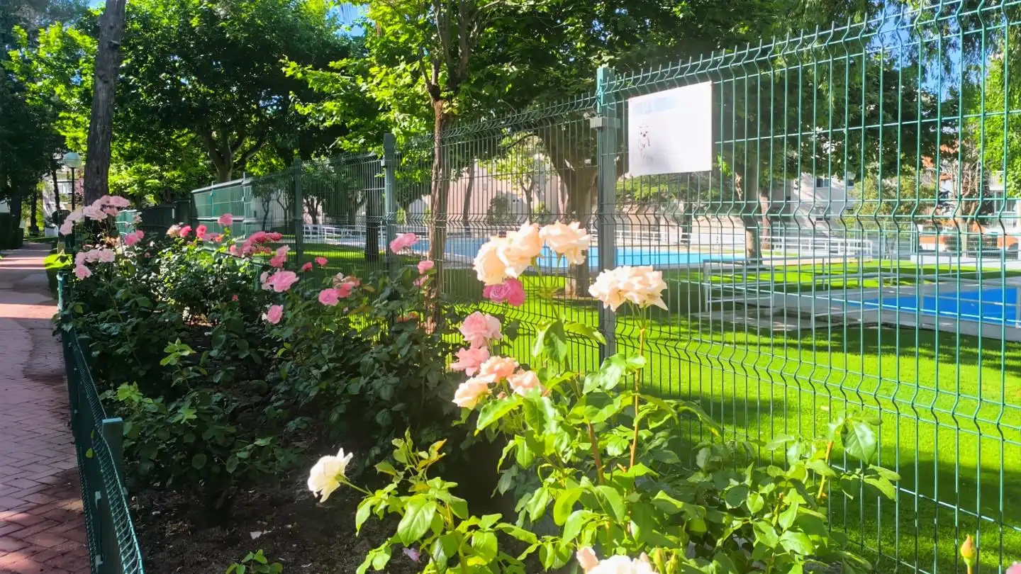Garden of Flat for sale in Collado Villalba  with Heating, Terrace and Swimming Pool