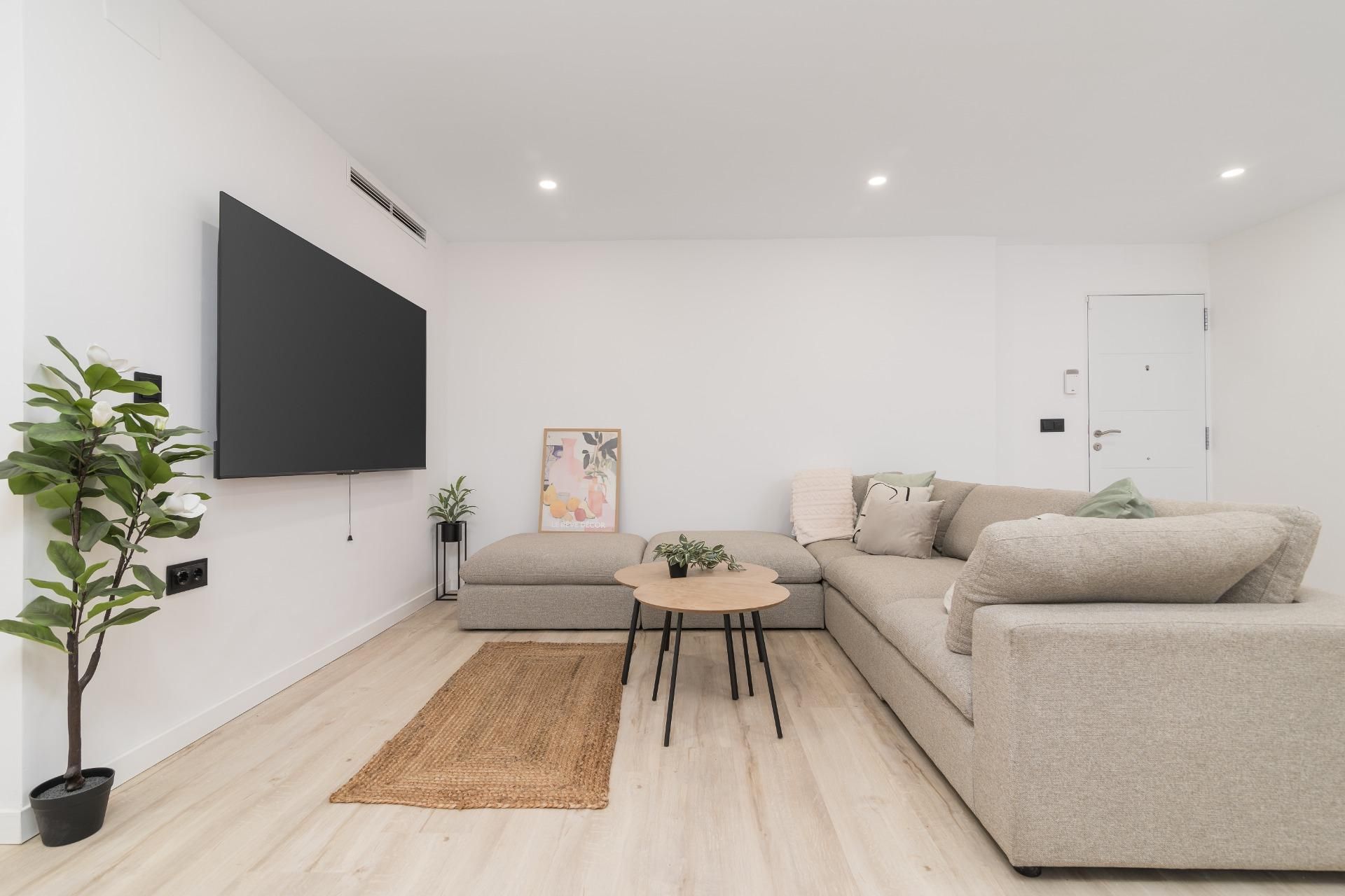 Sala de estar de Piso en venta en Rincón de la Victoria con Aire acondicionado y Terraza