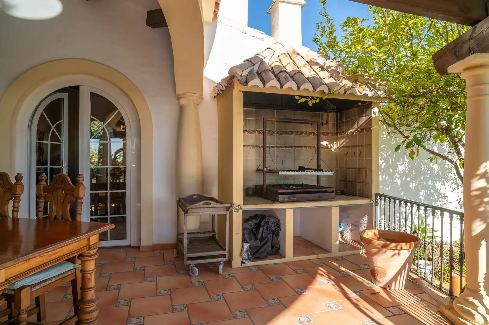 Terrassa de Casa o xalet en venda en Mijas amb Terrassa