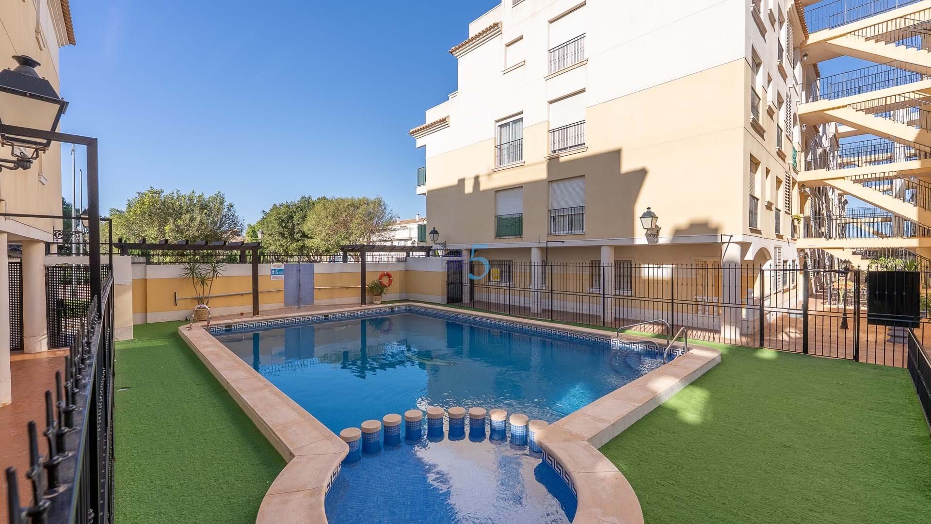 Swimming pool of Flat for sale in Formentera del Segura  with Air Conditioner, Heating and Swimming Pool