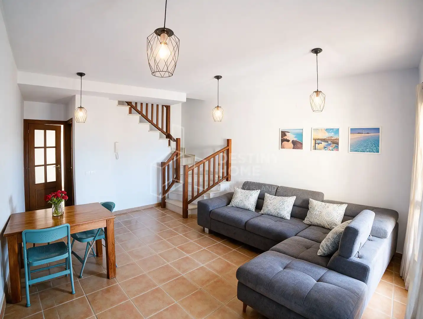 Living room of Duplexes for sale in La Oliva pueblo