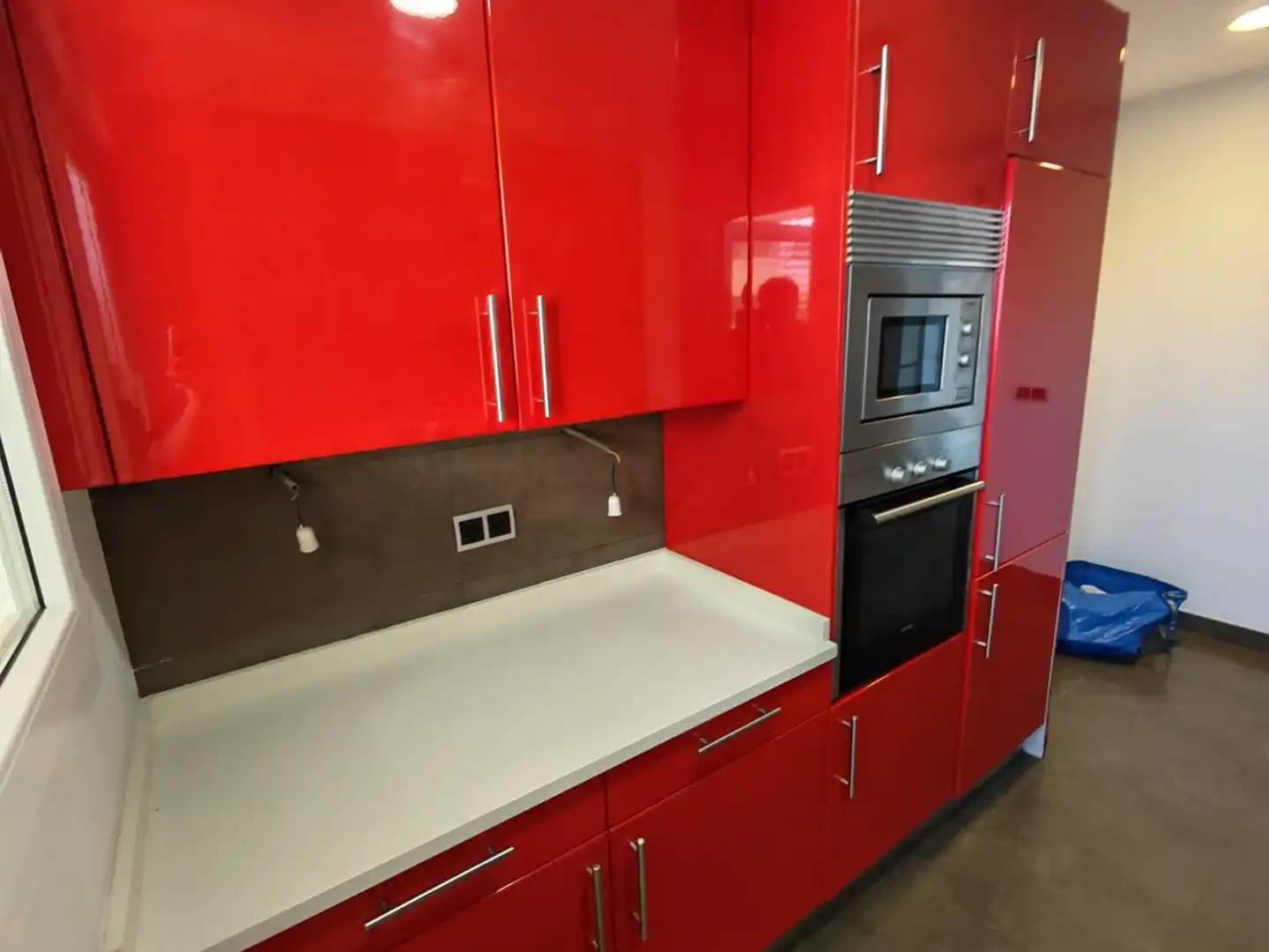 Cocina de Piso de alquiler en Murcia con Aire acondicionado, Calefacción y Terraza