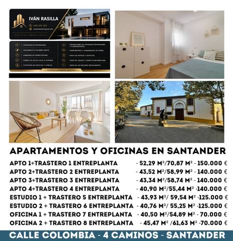 Oficina en Venta en Calle Colombia, 28A en Cuatro Caminos