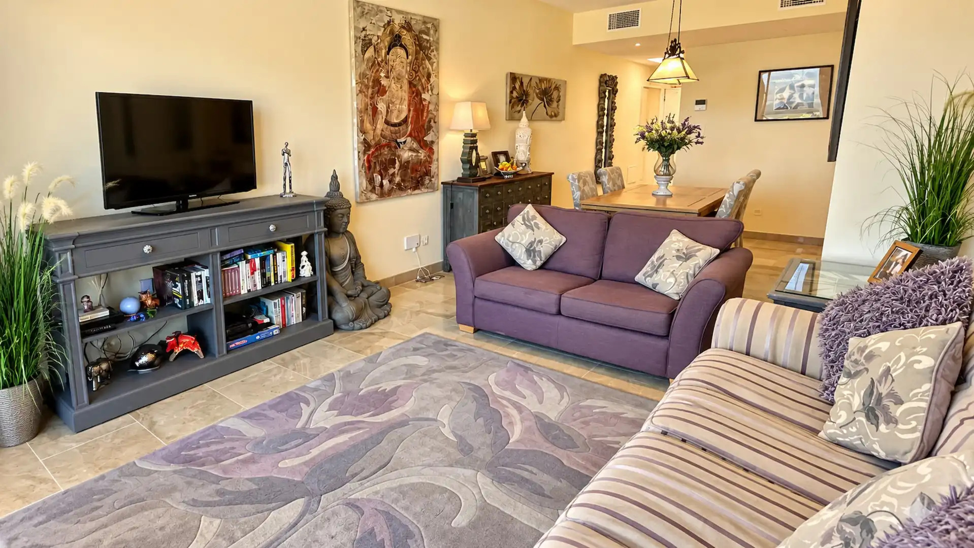 Living room of Attic for sale in La Duquesa