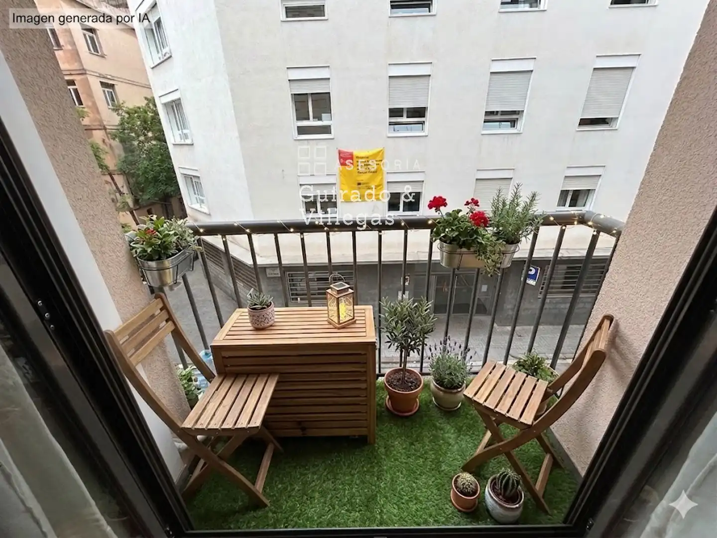 Terrasse von Wohnung zum Verkauf in Barcelona mit Klimaanlage und Terrasse