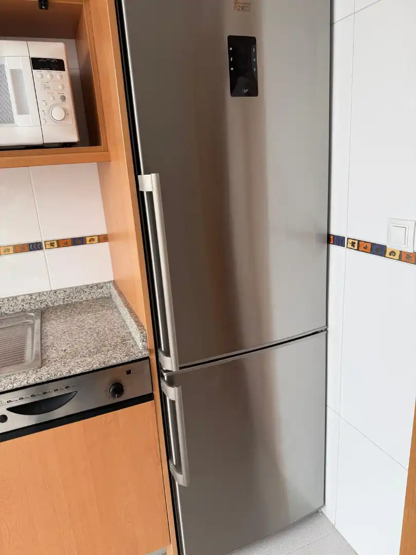 Küche von Dachboden zur Miete in Cuarte de Huerva mit Klimaanlage, Heizung und Parkett