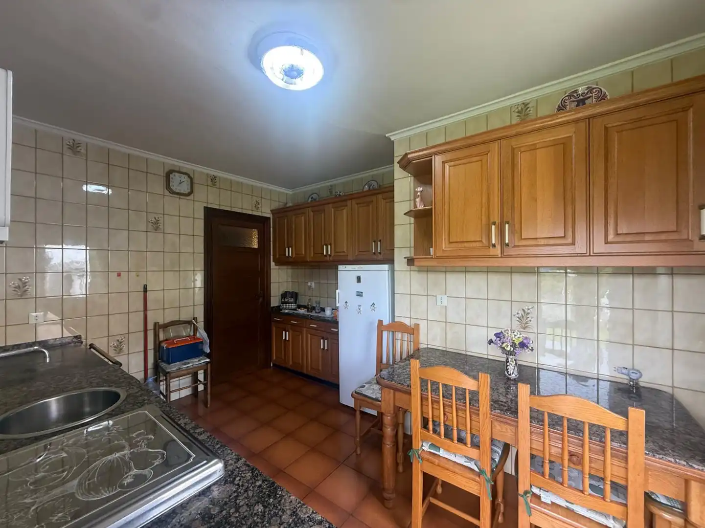 Cocina de Piso en venta en Castrillón con Calefacción, Jardín privado y Parquet