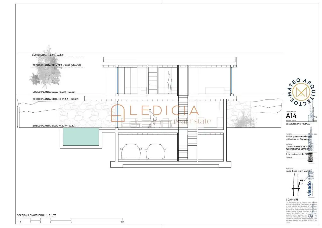 Casa o chalet en venta en Vigo  con Calefacción, Jardín privado y Parquet