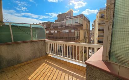 Balcony of Flat for sale in  Barcelona Capital  with Terrace and Furnished