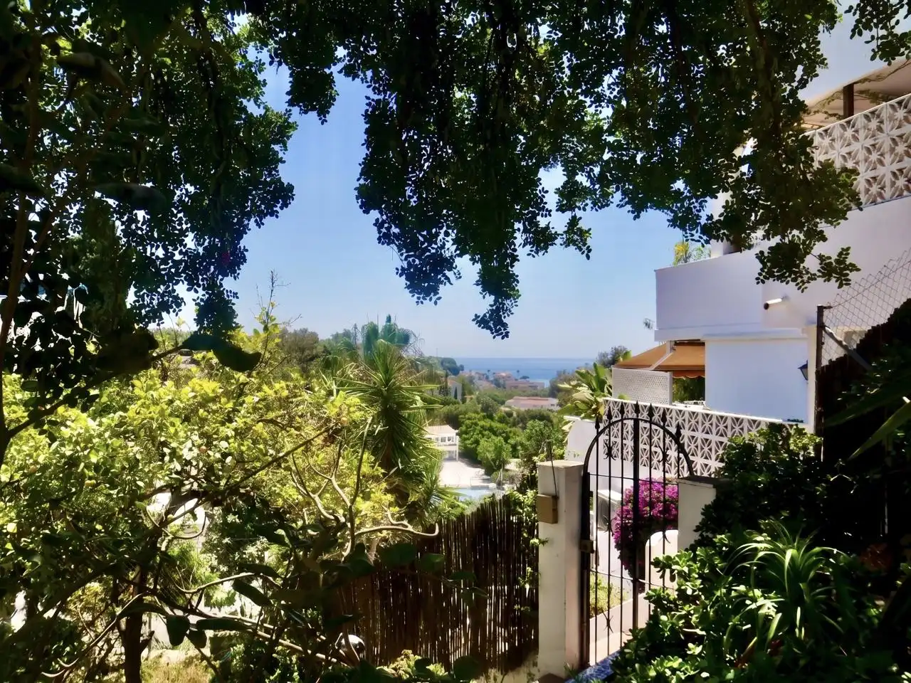 Exterior view of Ground floor for sale in Málaga  with Air Conditioner, Private garden and Terrace