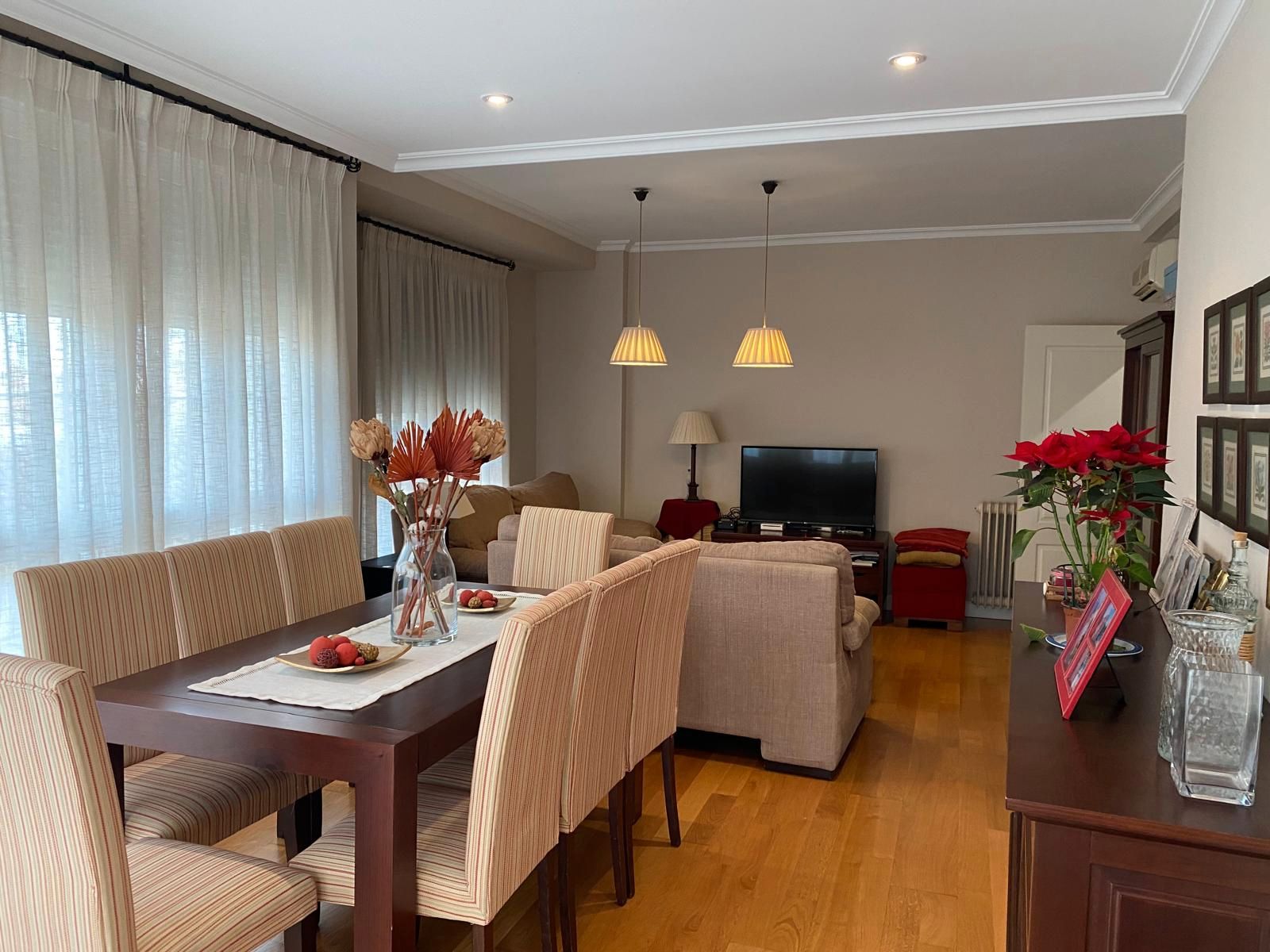 Dining room of Flat for sale in Alcázar de San Juan  with Air Conditioner, Heating and Parquet flooring