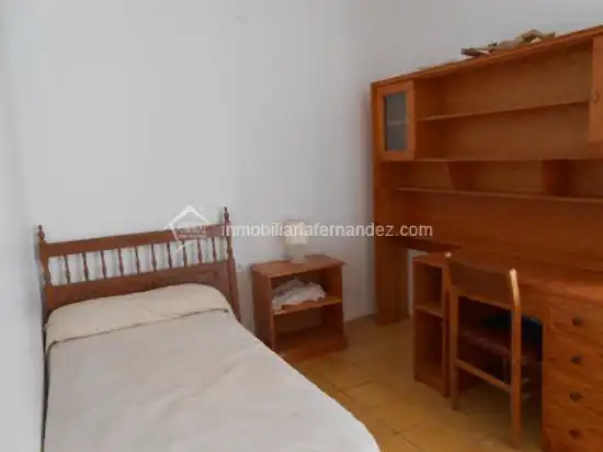 Bedroom of Flat for rent in Cáceres  with Heating, Terrace and Furnished