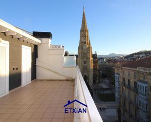 Terrace of Attic for sale in Donostia - San Sebastián   with Terrace and Balcony