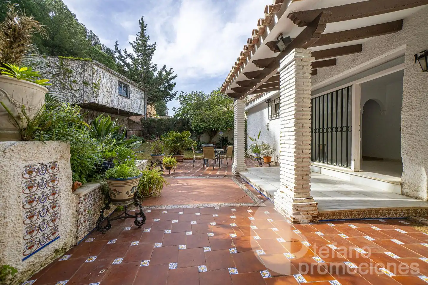 Garden of Houses for sale in Málaga  with Air Conditioner, Private garden and Terrace