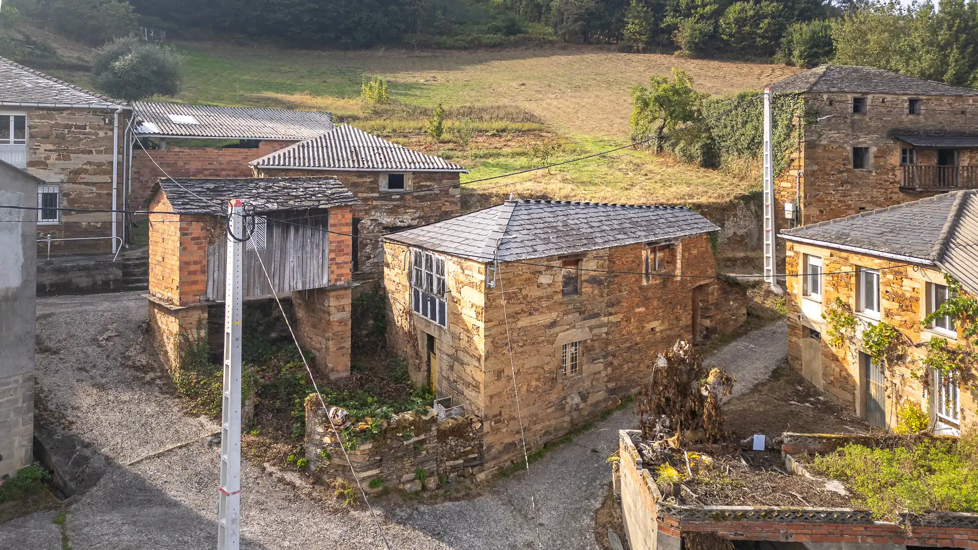 Vista exterior de Finca rústica en venda en Ribeira de Piquín