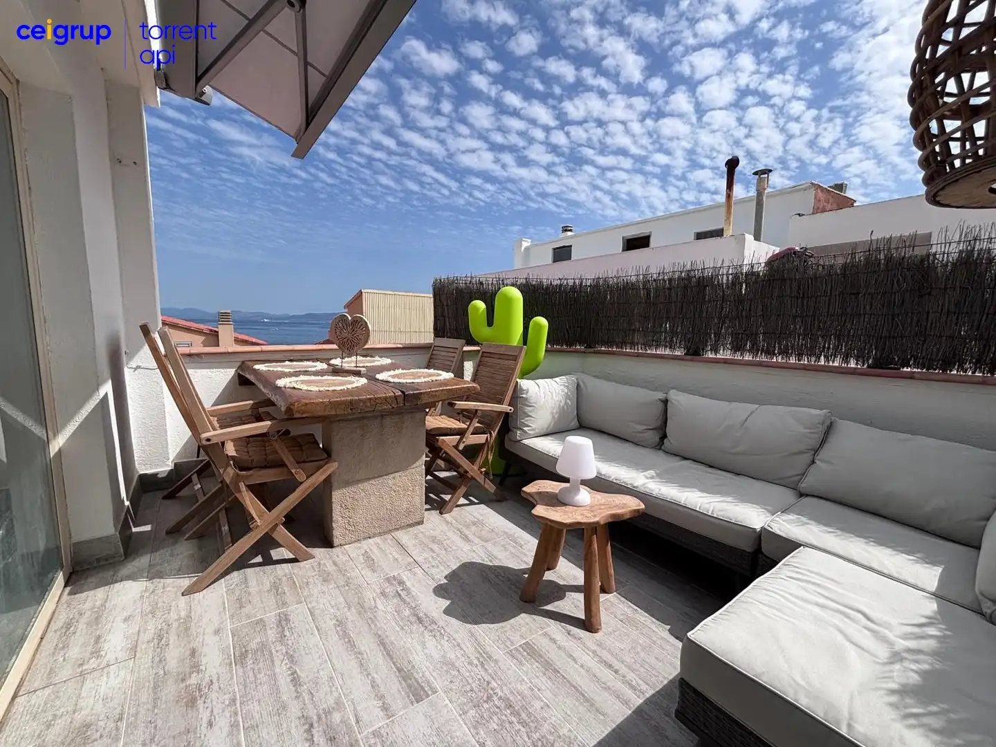 Terrace of Attic for sale in L'Escala  with Air Conditioner and Terrace