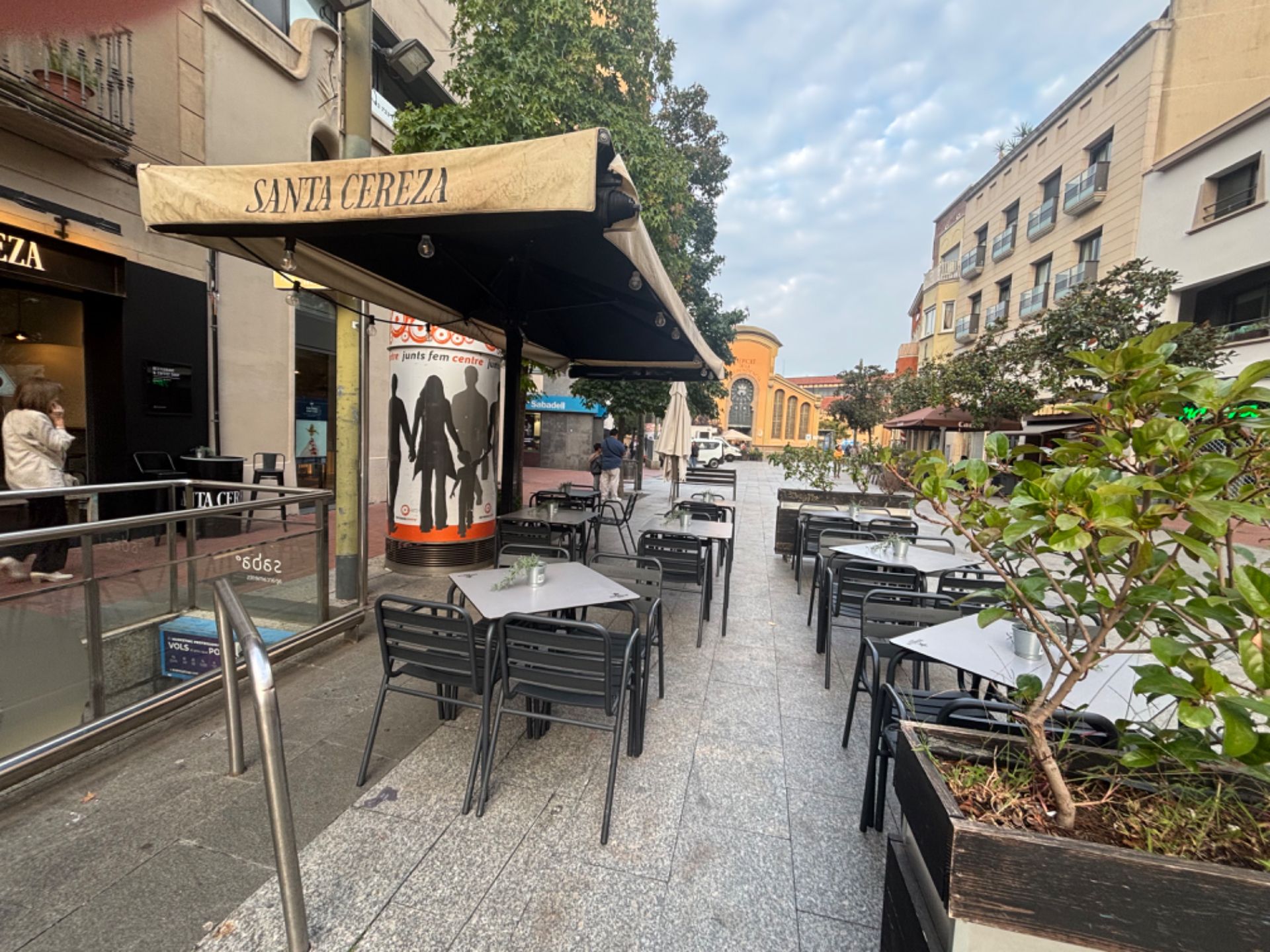 Terraza de Local en traspaso en Terrassa con Terraza