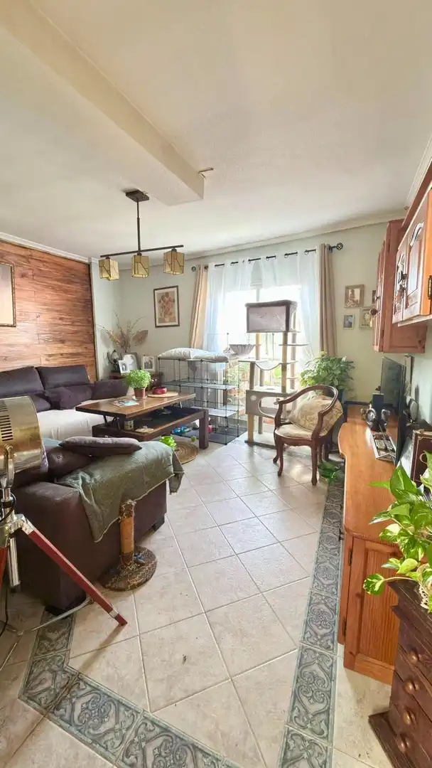 Sala d'estar de Àtic en venda en Murcia amb Aire condicionat, Terrassa i Balcó