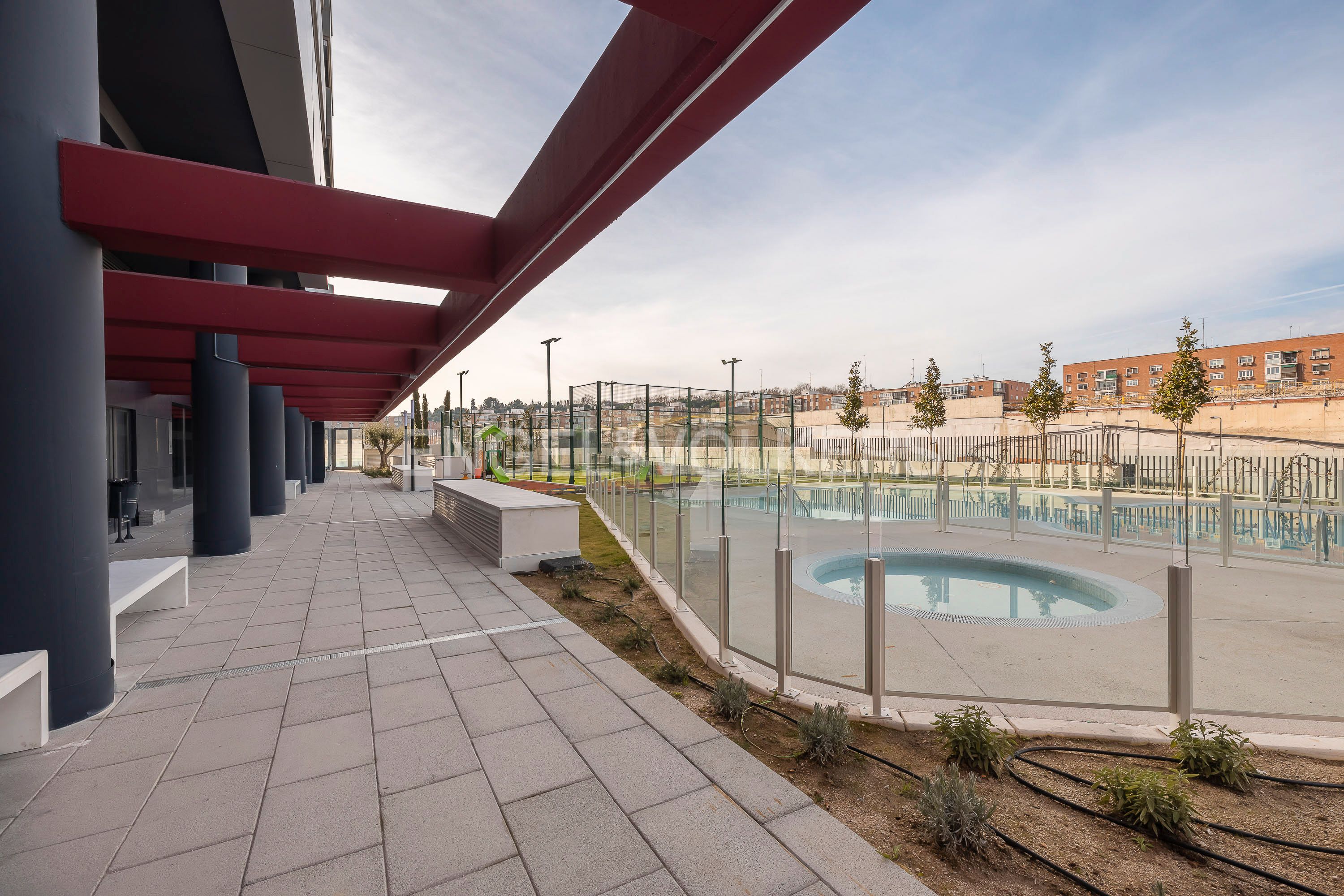 Terrace of Apartment for sale in  Madrid Capital  with Air Conditioner, Heating and Private garden