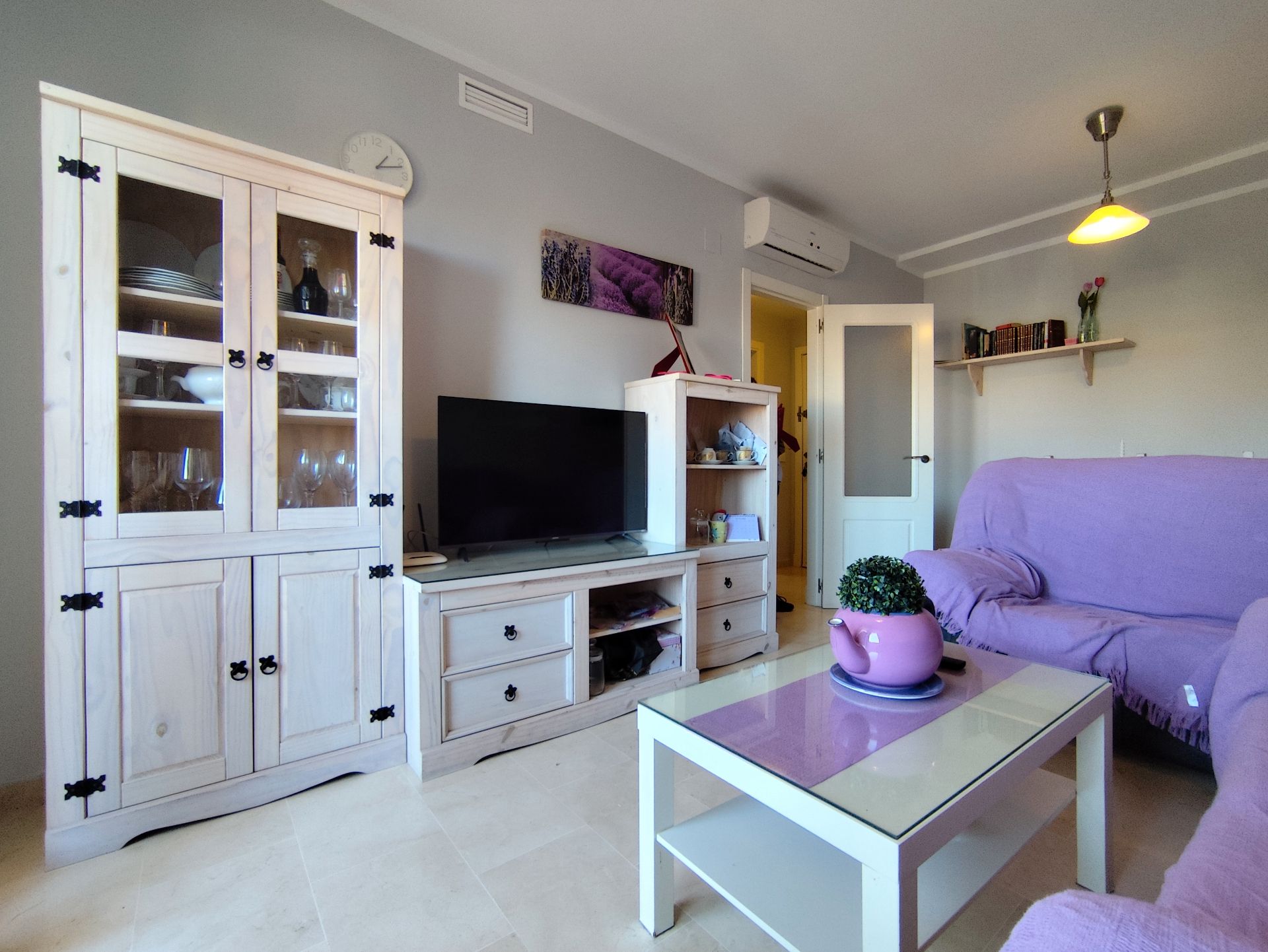 Living room of Flat to rent in Sanlúcar de Barrameda  with Air Conditioner, Heating and Terrace
