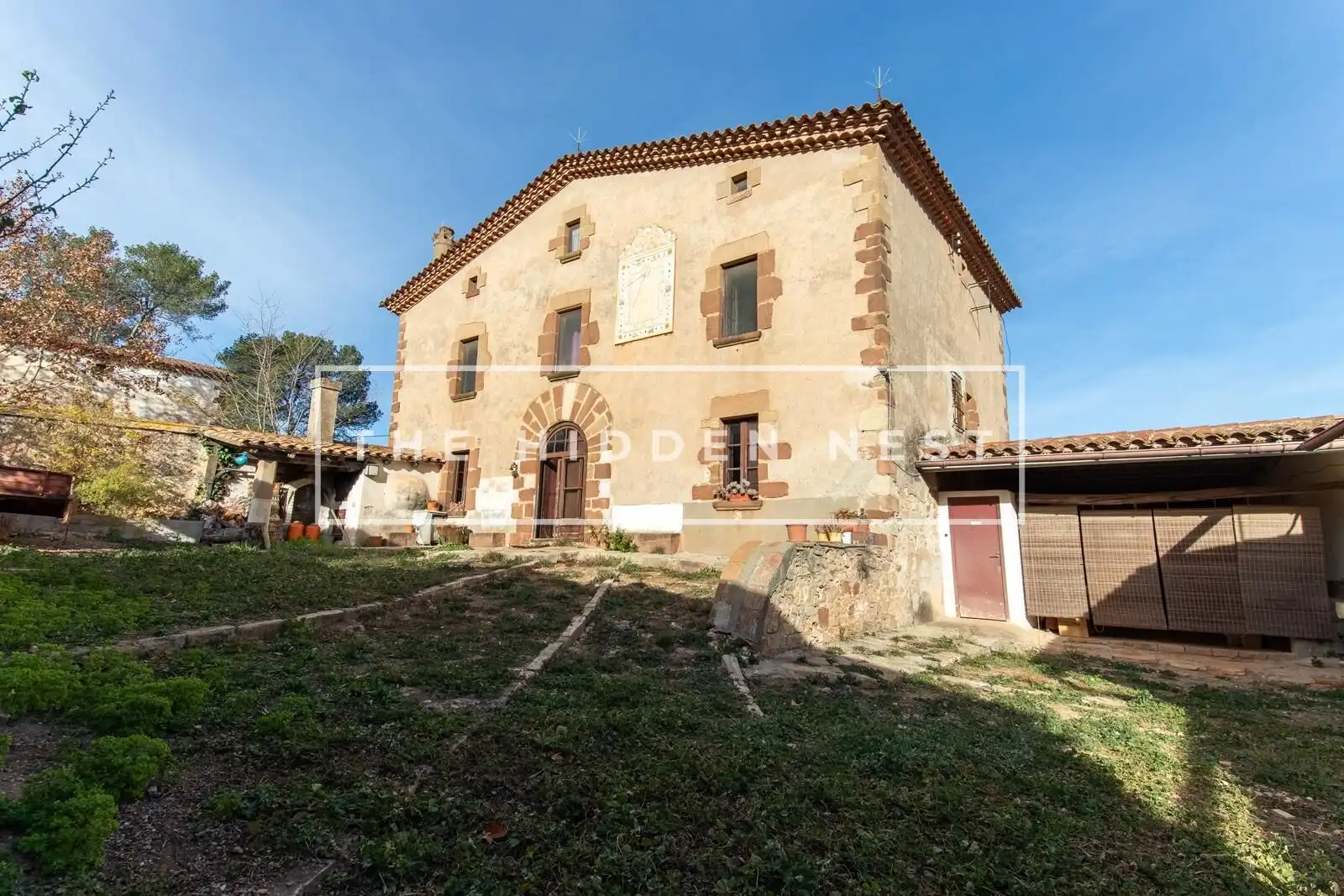 Vista exterior de Finca rústica en venda en Gelida