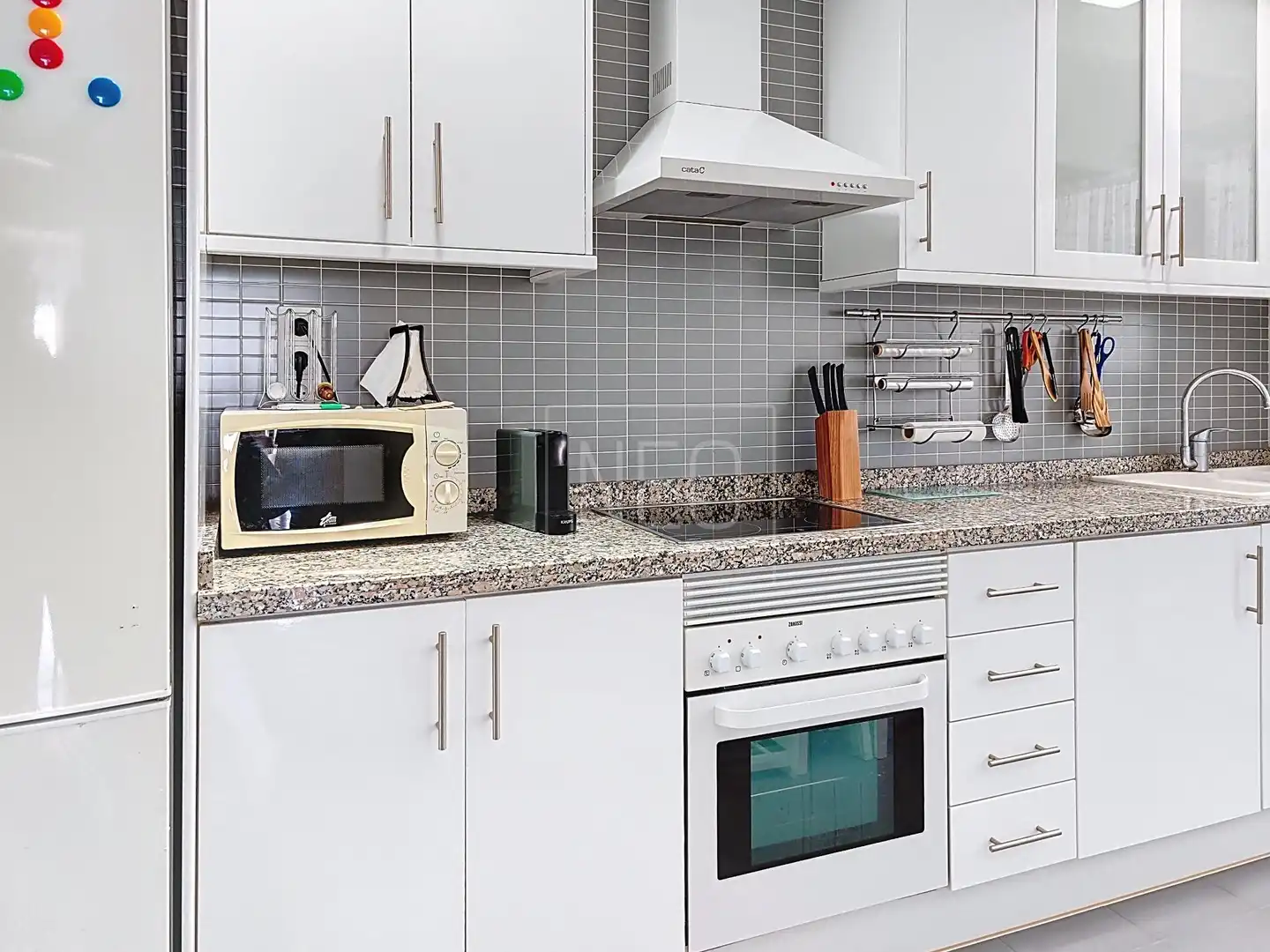 Kitchen of Flat for sale in Daimús  with Air Conditioner, Heating and Private garden