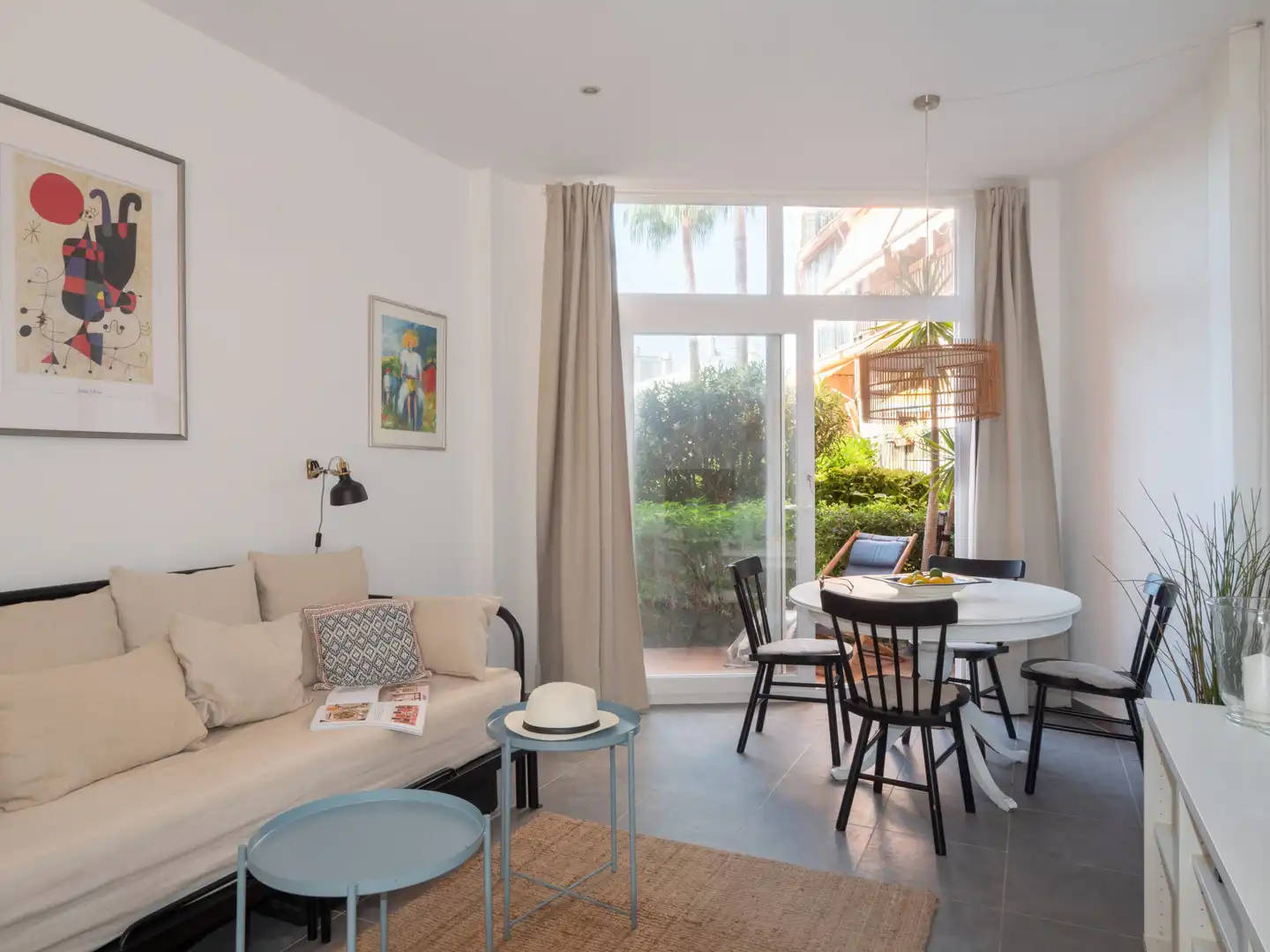Sala d'estar de Apartament en venda en  Palma de Mallorca amb Aire condicionat, Terrassa i Piscina