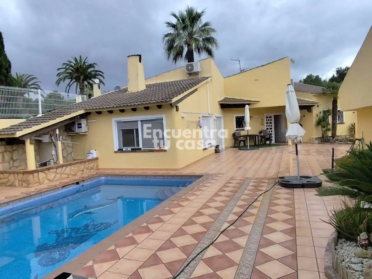 Exterior view of Houses for rent in La Nucia  with Air Conditioner, Heating and Private garden