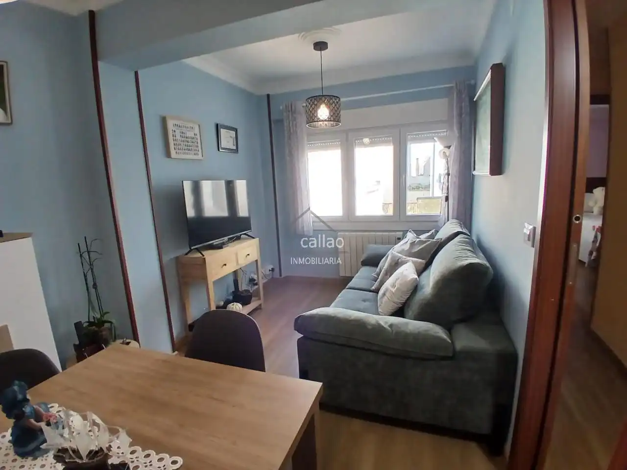 Sala de estar de Apartamento en venta en Ferrol con Calefacción