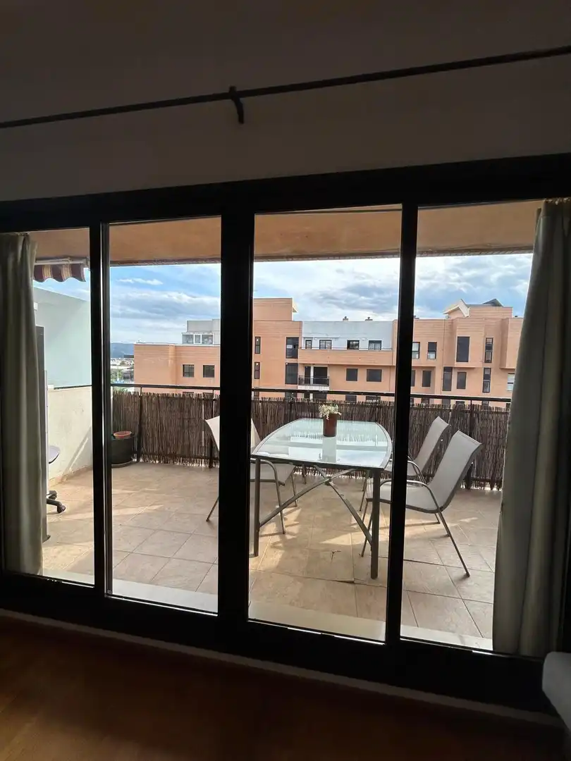 Terrace of Apartments for rent in Gandia  with Air Conditioner, Heating and Private garden
