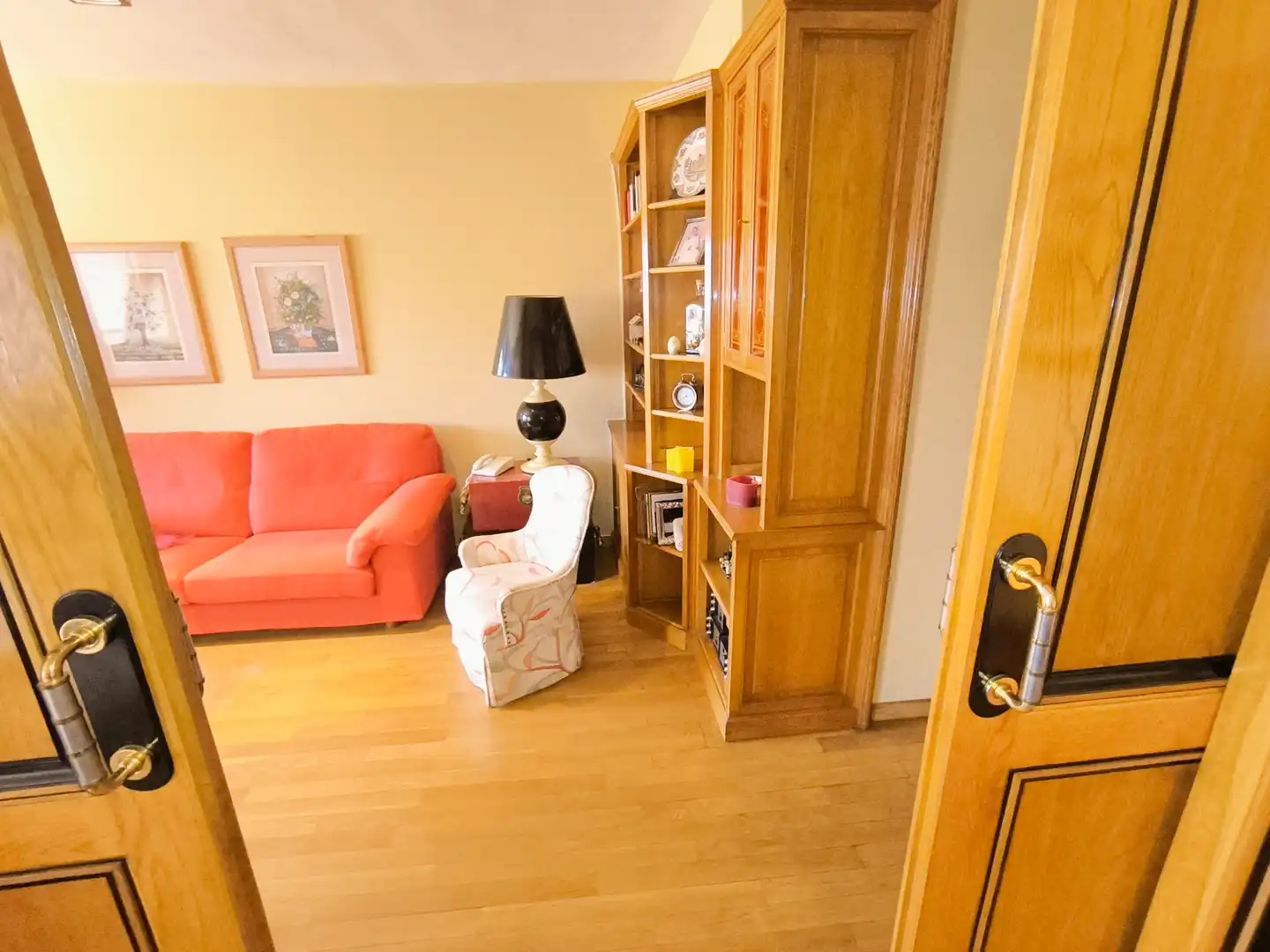 Wohnzimmer von Wohnung zum Verkauf in Palencia mit Klimaanlage, Heizung und Parkett