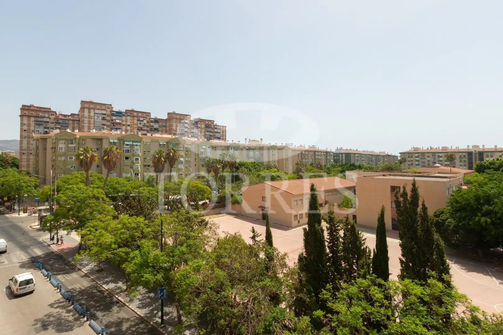 Vista exterior de Piso en venta en Málaga