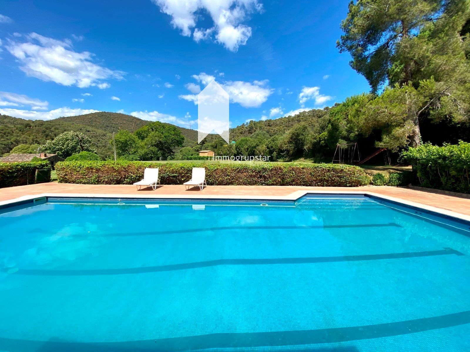 Garten von Country house zum verkauf in Vall-llobrega mit Klimaanlage, Heizung und Terrasse