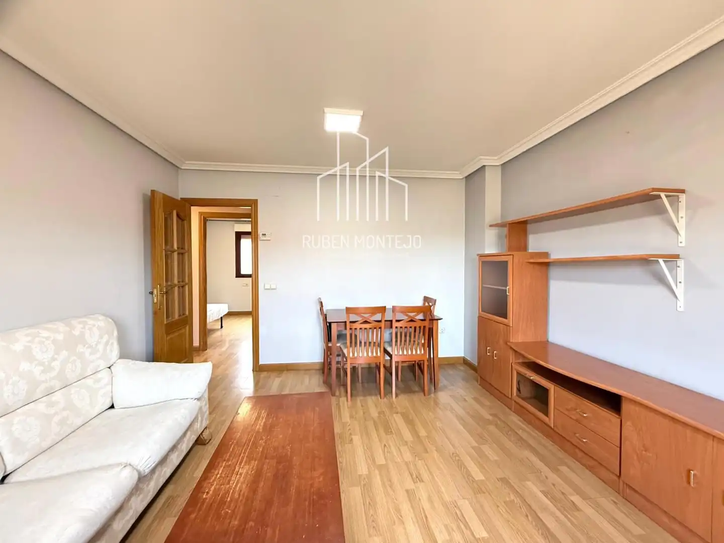 Sala de estar de Piso en venta en Salamanca con Calefacción, Terraza y Amueblado