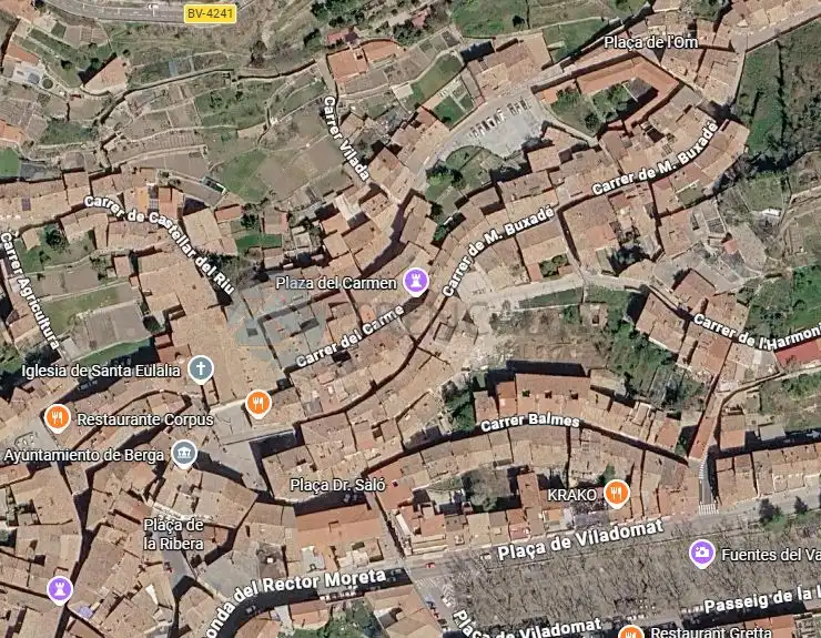 Exterior view of Flat for sale in Berga