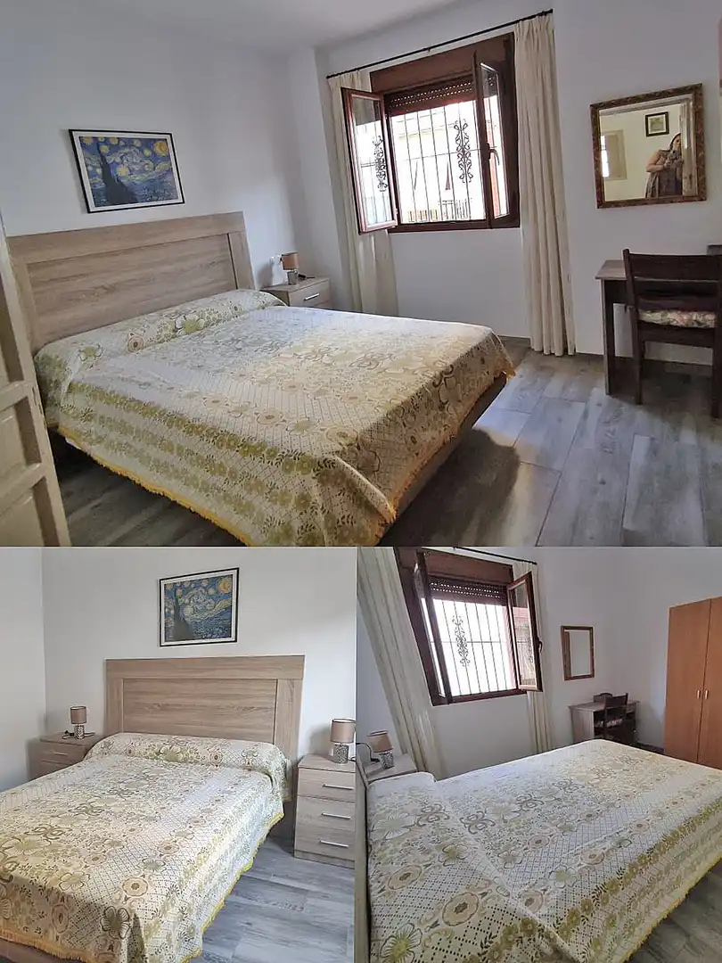 Bedroom of Detached homes for sale in Cuevas Bajas  with Air Conditioner, Terrace and Furnished