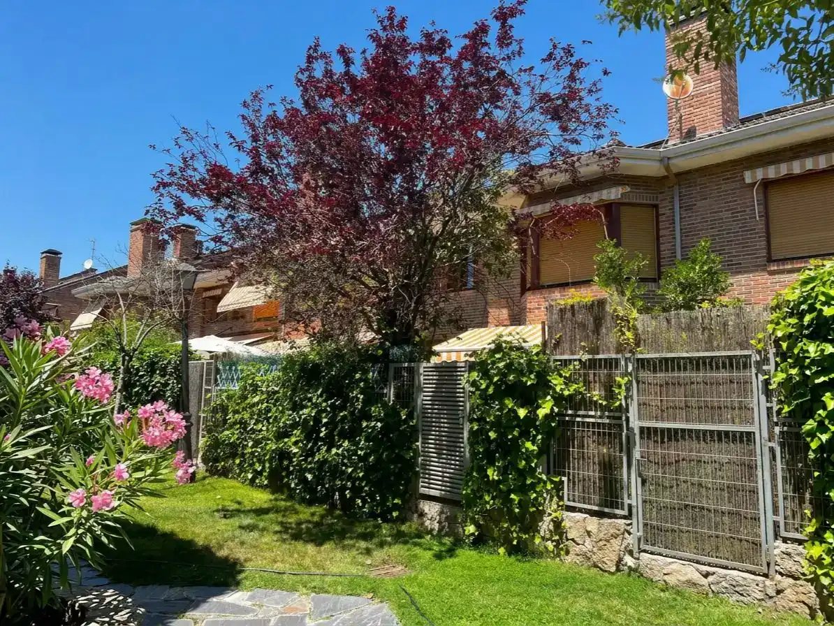 Jardí de Casa o xalet en venda en Majadahonda amb Aire condicionat i Piscina