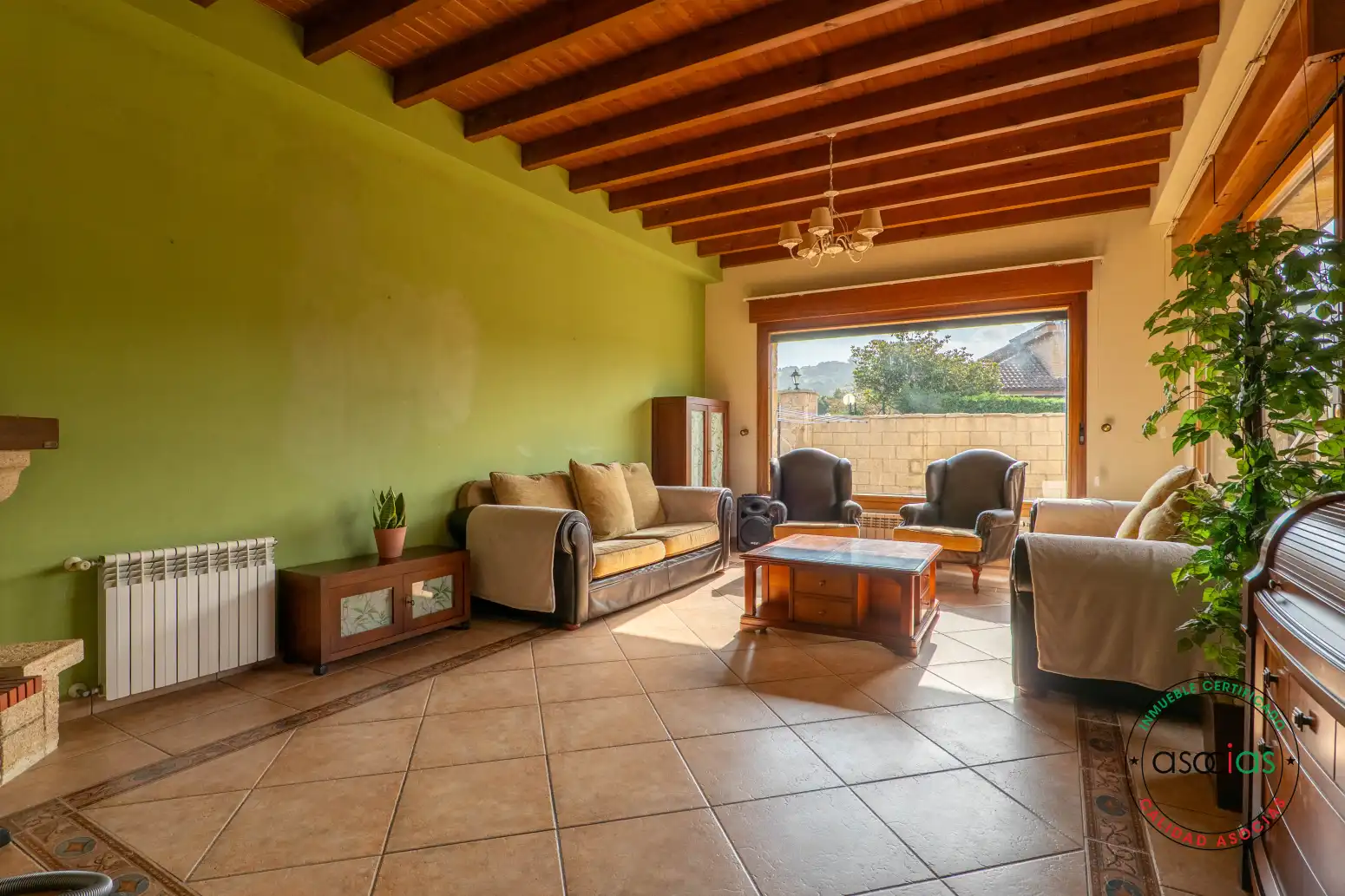 Sala de estar de Casa o chalet en venta en Gijón  con Calefacción, Terraza y Trastero